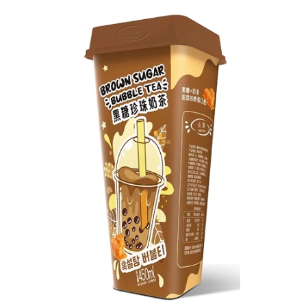 Молочный чай Zhenchun 450мл Карамель (Коричневый сахар) M