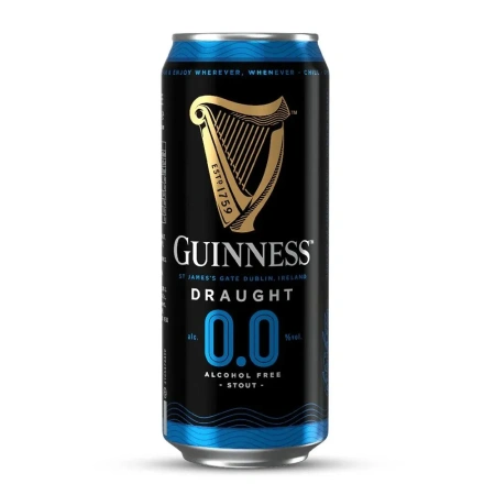Пиво Б/А Guinness Draught Zero 440мл