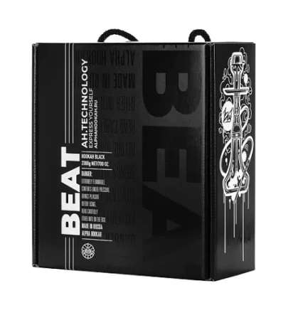 Кальян Alpha Hookah Beat Black White (Полный комплект) — фото 3