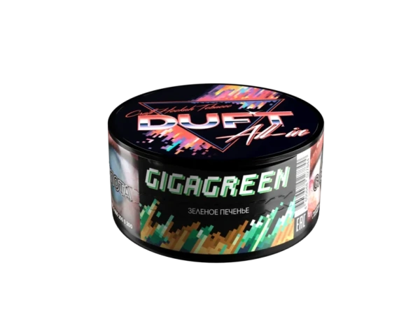 Табак Duft All-In 25г Gigagreen (Печенье с Тархуном) М